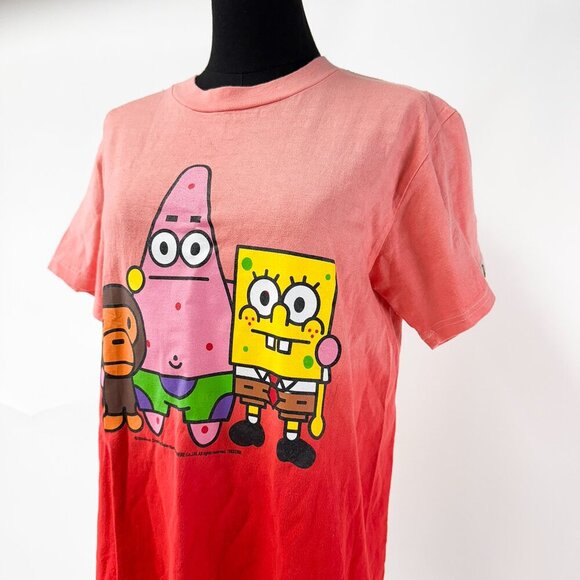 SPONGE BOB BAPE T SHIRT - Picture 4 of 5